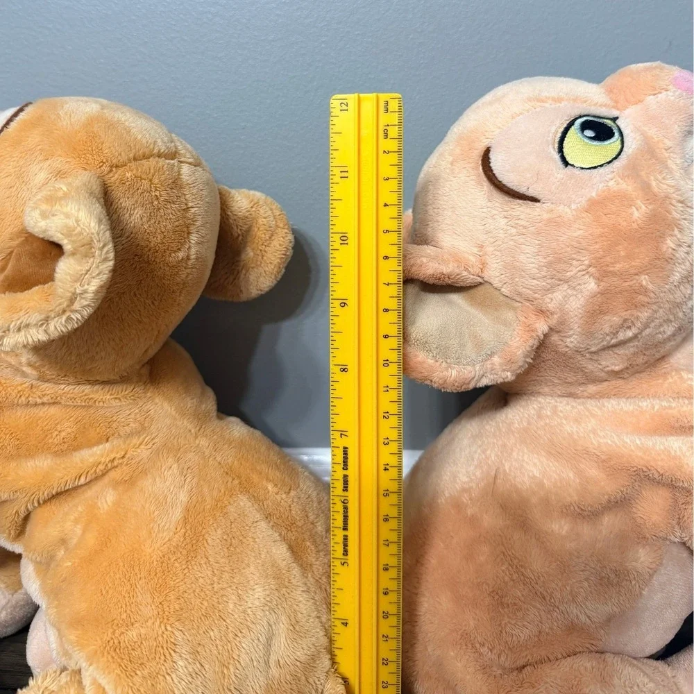 Disney Store Lion King Simba & Nala Plush‎ Set